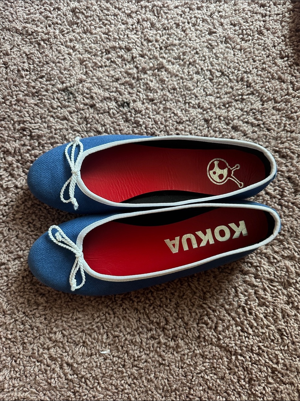 Kokua Barcelona Ballerina Flats Blue